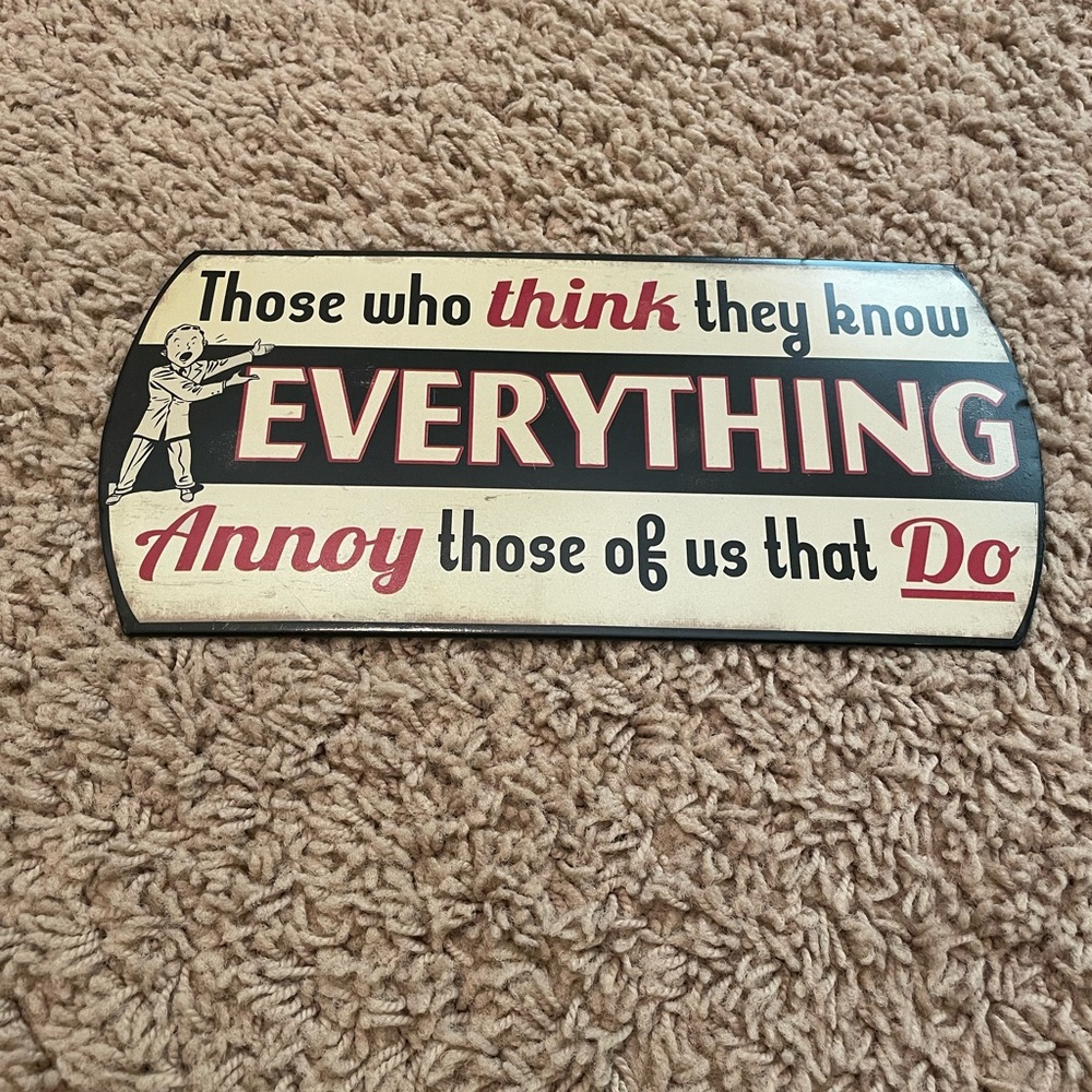 Decorative Sign